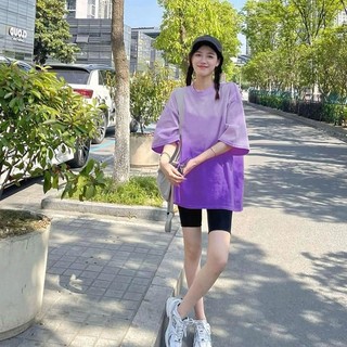MR [Tshirt Oversize] (40-150kg) Áo Thun Ngắn Tay Dáng Rộng Màu Gradient Thời Trang Mùa Hè Hàn Quốc
