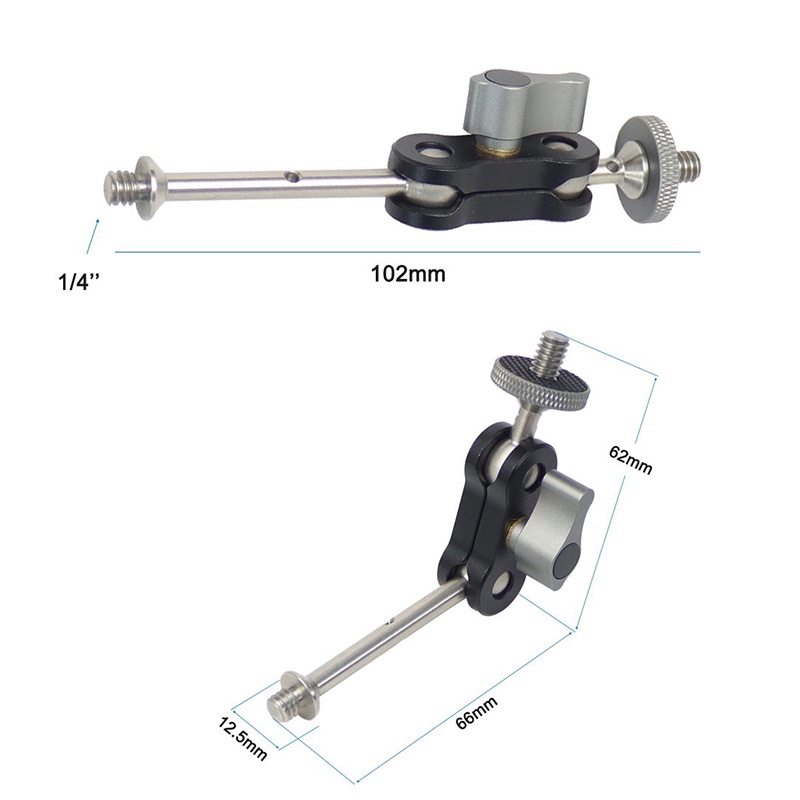 XT-XINTE Điện thoại di động Ring Holder 1/4 Vít Magnetic Adapter cho DJI OM6 OM5 OM 4 SE MagSafe Điện thoại thông minh cầm tay Gimbal Magnet Clip