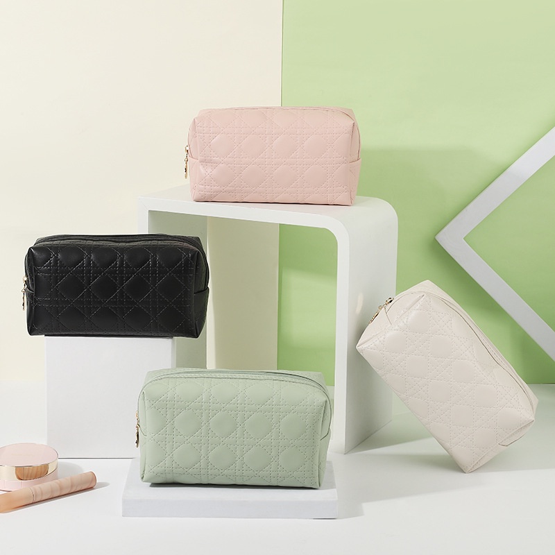 Túi Đựng Đồ Trang Điểm Hai Lớp Chống Thấm Nước Sức Chứa Lớn Tiện Lợi Dễ Sử Dụng