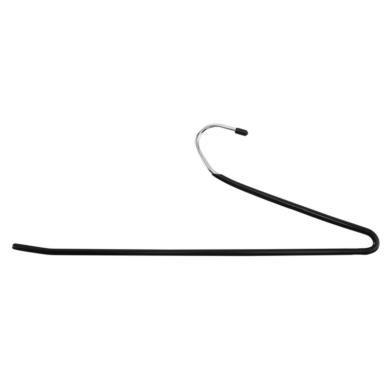 Bộ 10 Móc Treo Quần Lọt Khe Bằng Kim Loại Màu Đen / Chrome Chống Trượt Tiện Dụng