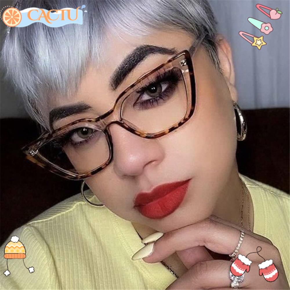 CACTU Mắt Kính TR90 Chống Lóa Ánh Sáng Xanh Dành Cho Máy Tính