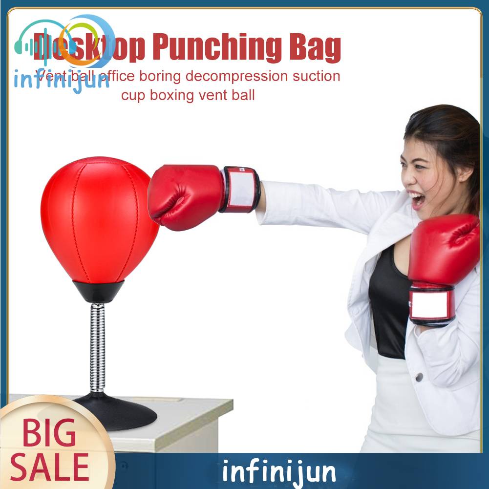 Bóng Hút Để Bàn Giảm Căng Thẳng Kèm Đồ Bơm Tiện Lợi