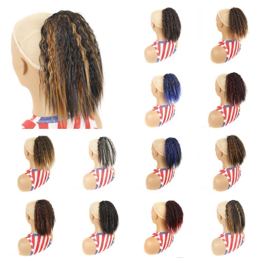 Tóc Đuôi Ngựa Giả Màu Nâu Bằng Sợi Chịu Nhiệt Dành Cho Nữ