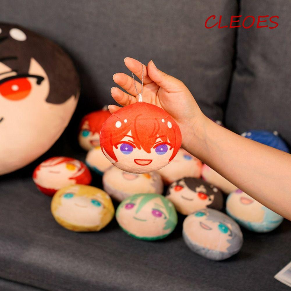 CLEOES Móc Khóa Nhồi Bông Hình Ngôi Sao Sazanami Jun IBARA Hiyori Valentine AIRA Ogami Koga Ensemble Stars