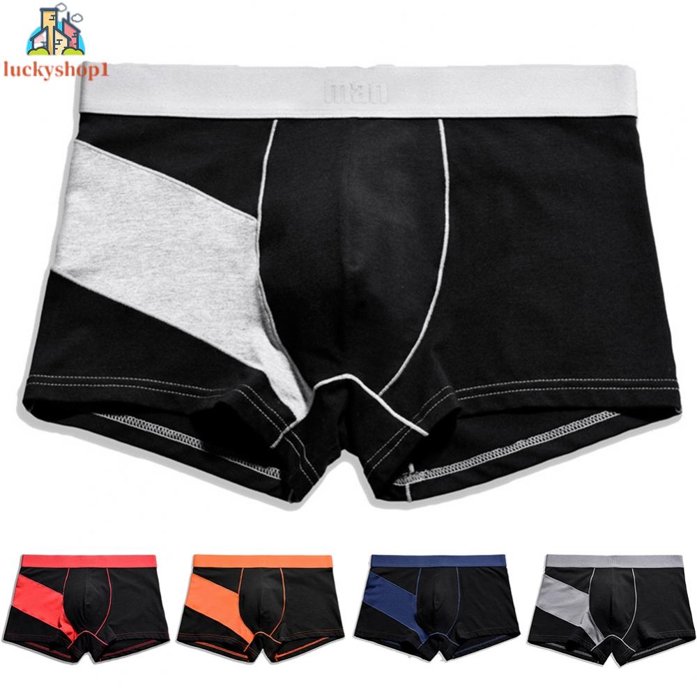 Quần Lót Cotton Lưng Vừa Plus Size Cho Nam