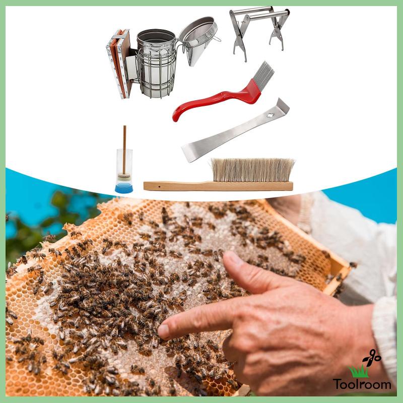 Set 6 Dụng Cụ Nuôi Ong Chuyên Nghiệp