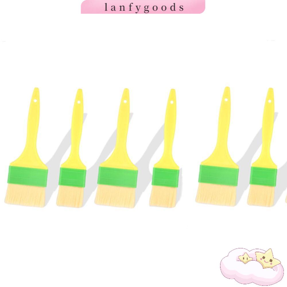 Bộ 6 Cọ Quét Dầu Bằng Nhựa Tiện Dụng Cho Nhà Bếp