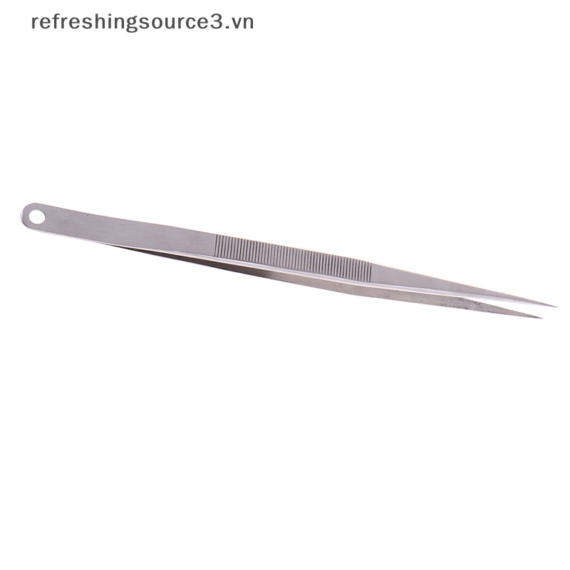 Nhíp Kẹp Mũi Nhọn Điện Tử Dài 7 "18cm Bằng Thép Không Gỉ REFRE3} {refreshingsource3.vn}