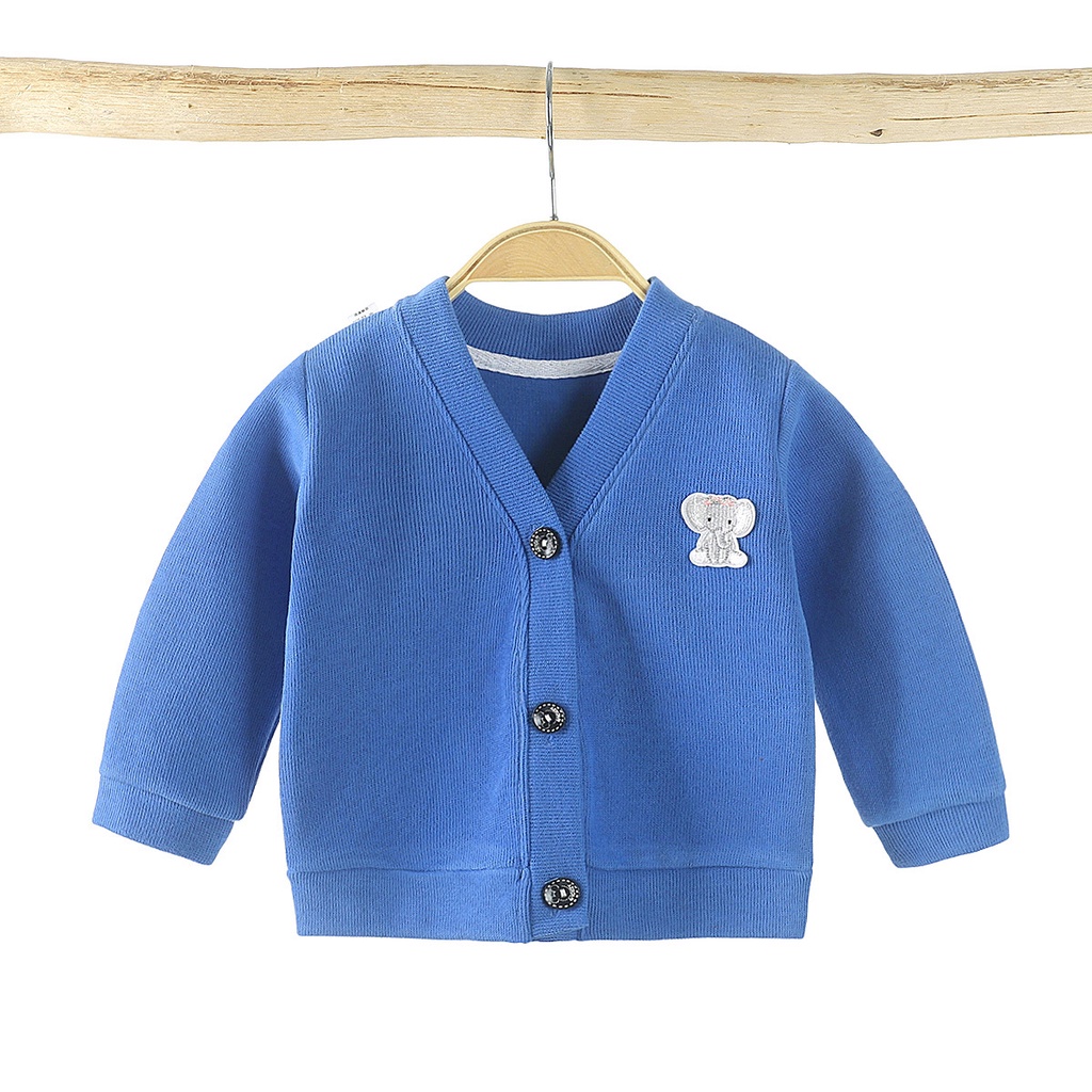 Áo Khoác Cardigan Dệt Kim Thời Trang Mùa Thu 2023 Cho Bé 1-5 Tuổi