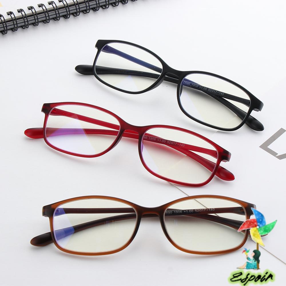 ESPO Kính Đọc Sách Siêu Nhẹ Chống Ánh Sáng Xanh Phong Cách Retro