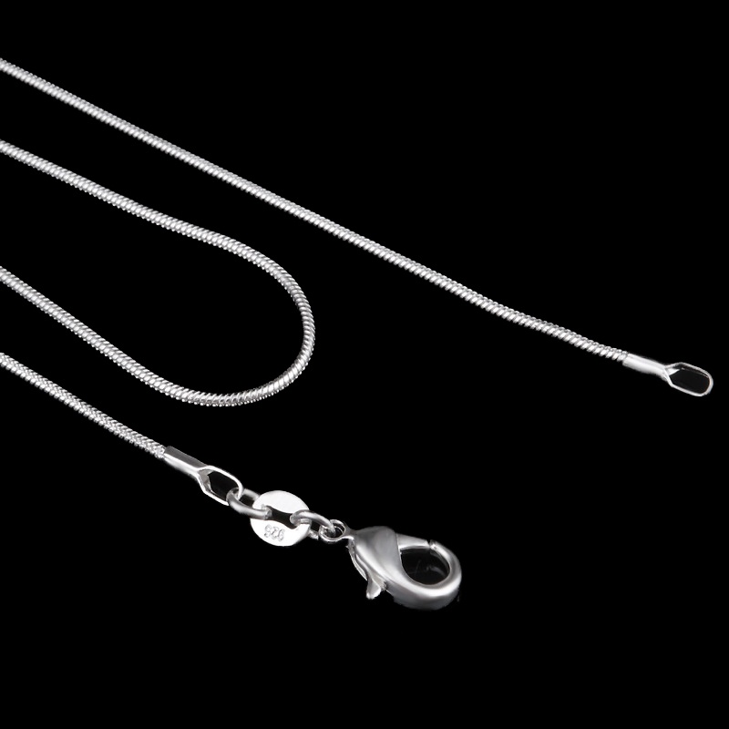 Vòng cổ Bạc Dài 16-28inch (40-80cm) 1mm