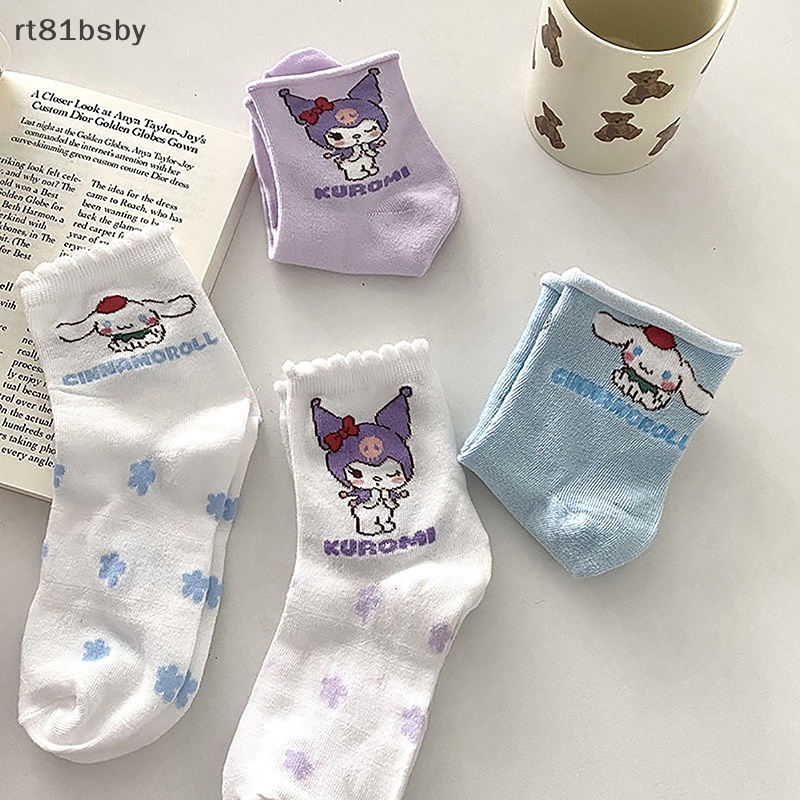 Rt Mới Vớ Nữ In Hình Kuromi Dễ Thương Đa Năng Làm Quà Giáng Sinh Cho Bạn Gái VN