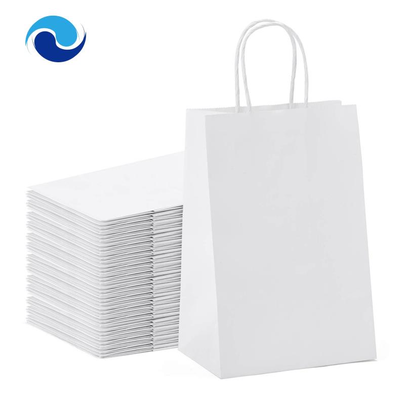 Set 25 Túi Giấy Đựng Quà Có Tay Cầm Tiện Lợi 5.9X3.14X8.2 Inches