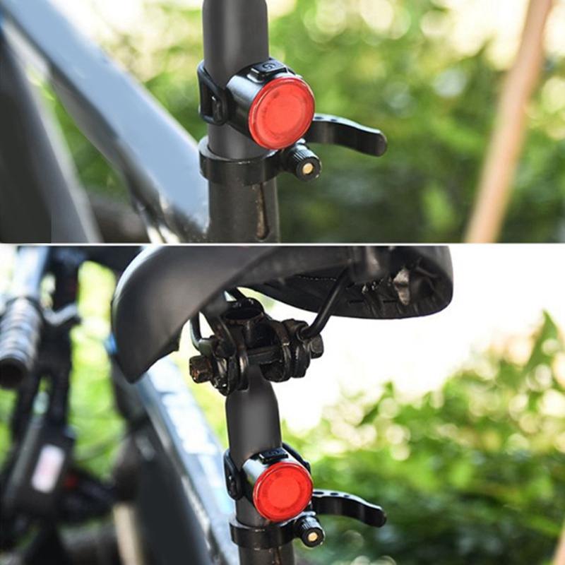 Đèn Hậu Cảnh Báo An Toàn 6 Chế Độ Kèm Sạc USB Tiện Dụng Cho Xe Đạp