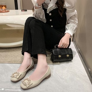 Giày Búp Bê Da Thời Trang Dành Cho Nữ