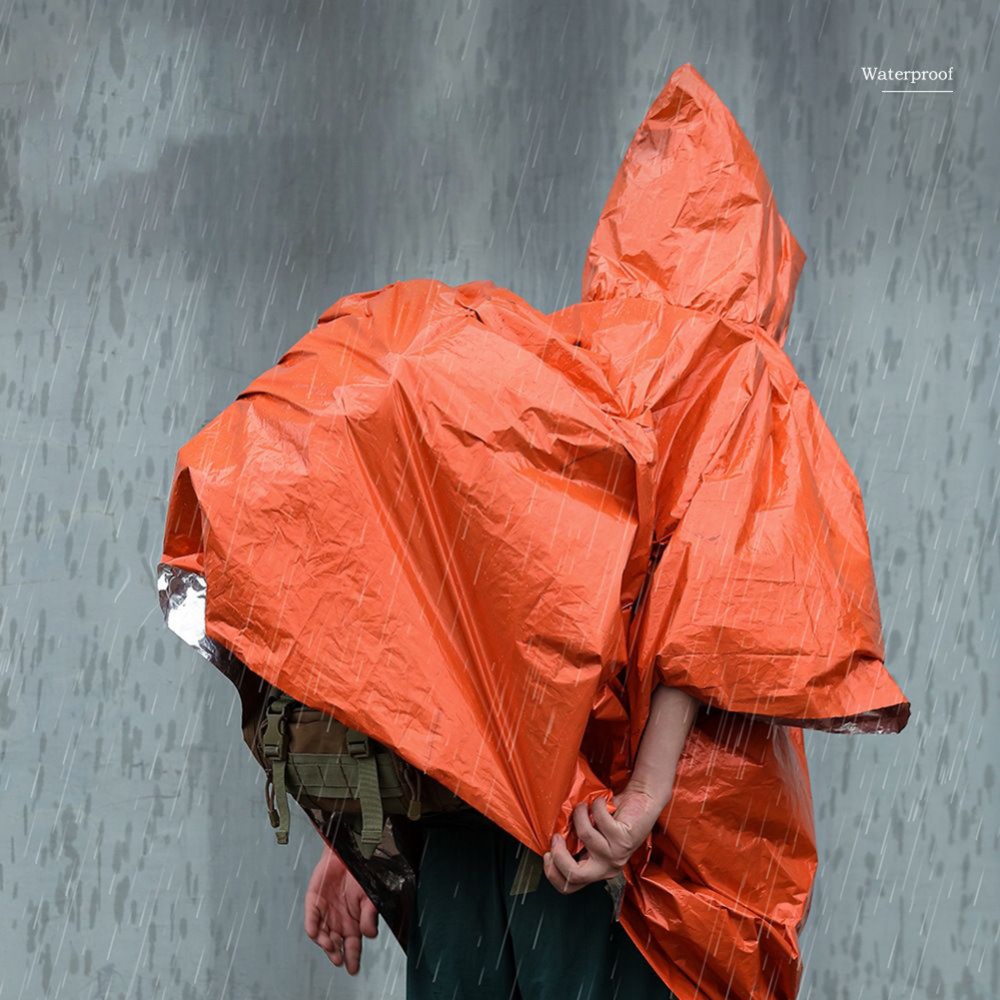 Áo Mưa Hai Mặt 130x100cm Dành Cho Cắm Trại