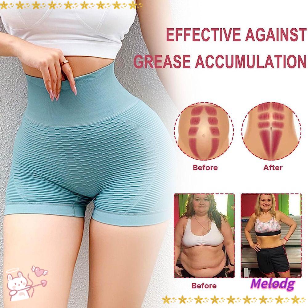 MELODG Quần Short Nâng Mông Bằng Nylon Ion Giúp Định Hình Eo Thon Thoáng Khí Cho Nữ