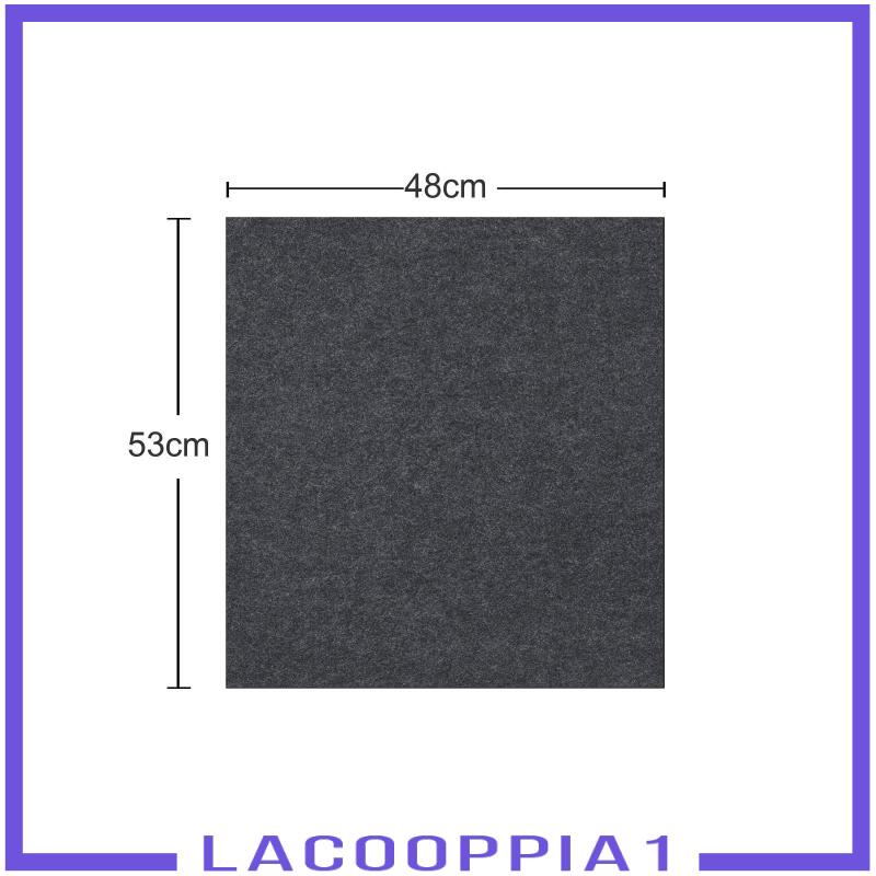 Thảm Cao Su Lót Sàn Xe Hơi Thấm Hút Dầu 48x53cm
