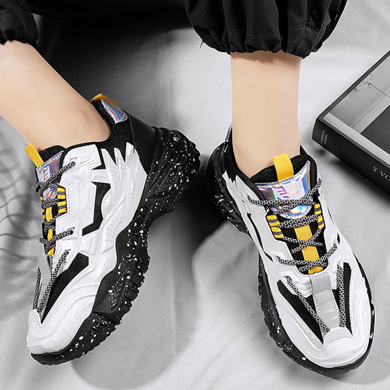 GUDETU01.Giày Thể Thao Đế Dày Tăng Chiều Cao Thời Trang Mới