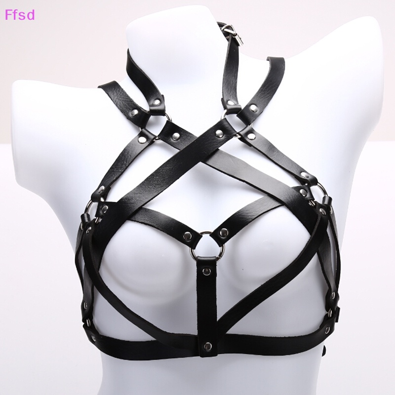 {Ffsd} Dây Đai Ngực Bằng Da Rỗng Hóa Trang Câu Lạc Bộ Đêm Cho Nữ * Bán Chạy
