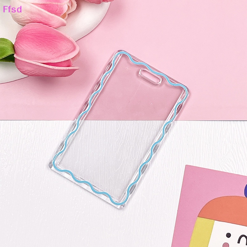Bao Đựng Thẻ Ảnh Bằng Acrylic Trong Suốt 3 Inch In Hình Thần Tượng
