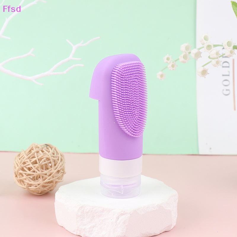 {Ffsd} Bộ Chai Silicone Rỗng Dạng Nhấn Đựng Mỹ Phẩm / Dầu Gội Đầu Có Thể Bơm Đầy Lại * Bán Chạy