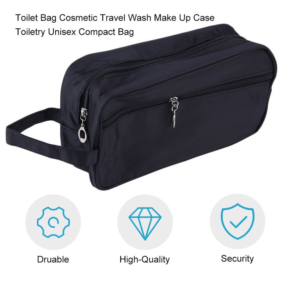 ❤Toilet Bag Cosmetic Travel Wash Make Up Case Toiletry Unisex Compact Bag