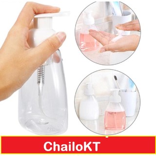 Chai tạo bọt 250ml, chai đựng nước rửa tay