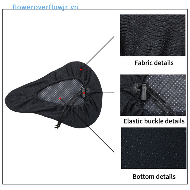 Vỏ Bọc Yên Xe Đạp Leo Núi Bằng Xốp Mềm Mại Thoáng Khí Họa Tiết 3D