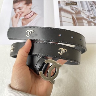 Hàng CÓ SẴN! Quà tặng sinh nhật Thời trang Kinh doanh Da thật Thắt lưng bền Thắt lưng da Unisex