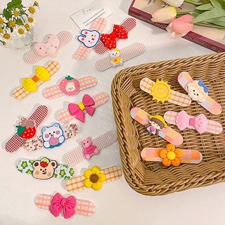 Miếng Dán Tóc Mái Dễ Thương Cho Bé Gái