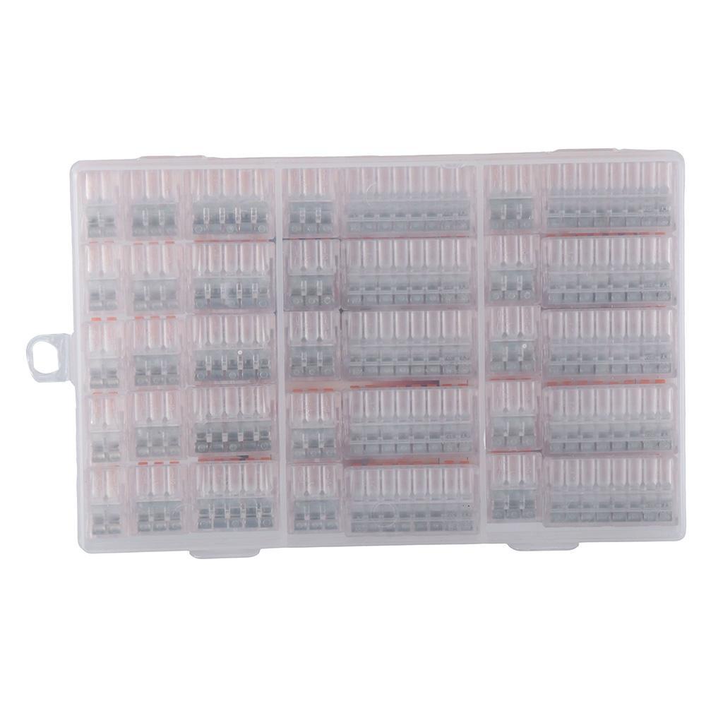 PEARLVN Set 35 Đầu Nối Dây 212-213 - 215-218 Trong Suốt Chuyên Dụng