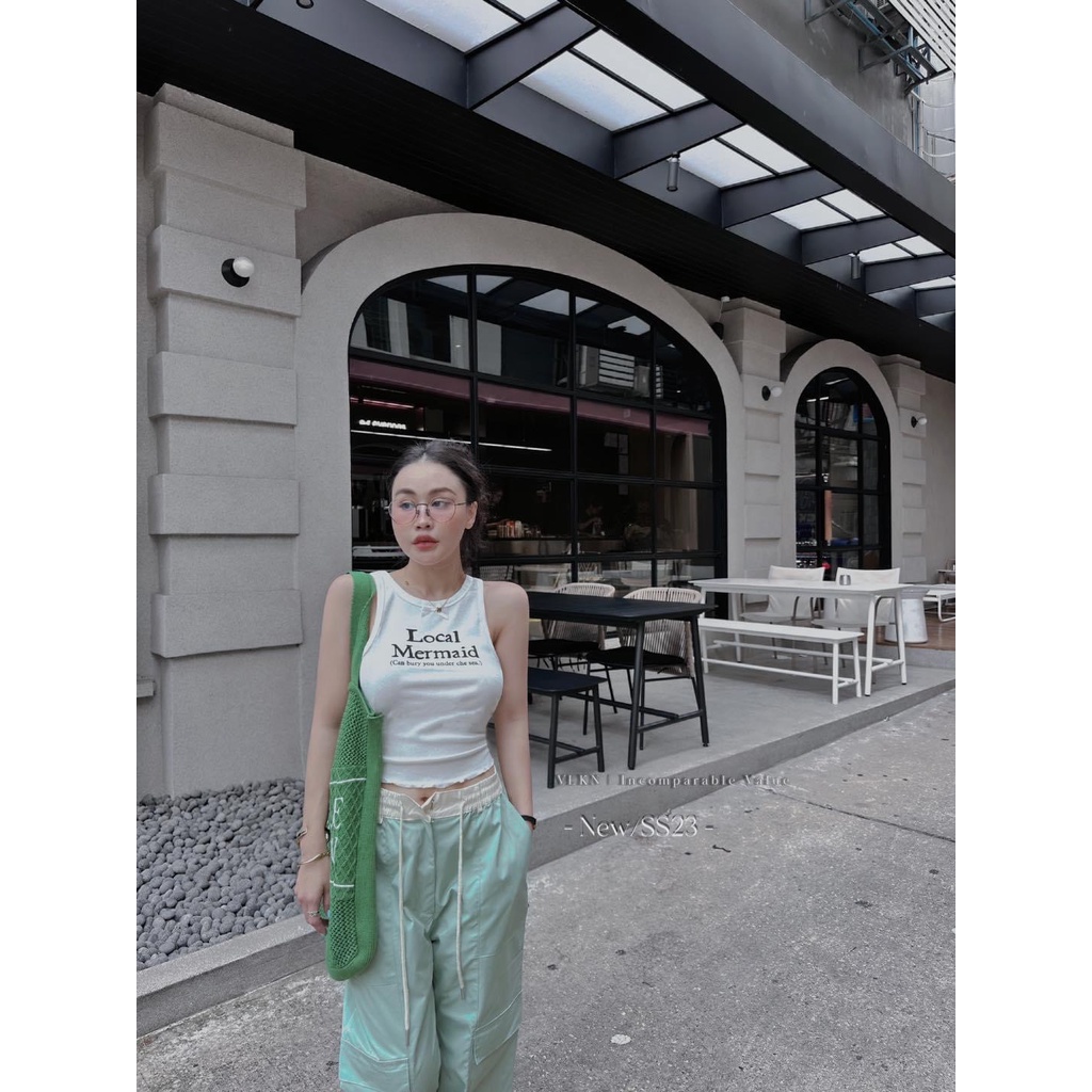 Áo ba lỗ lo.cal mer.maid cuốn biên