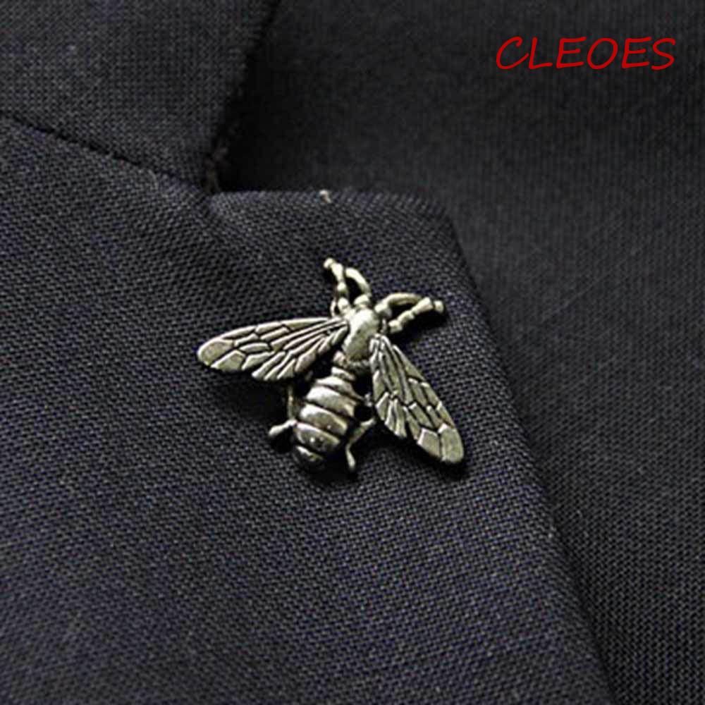 CLEOES Ghim Cài Áo Hình Con Ong Bằng Kim Loại Mới