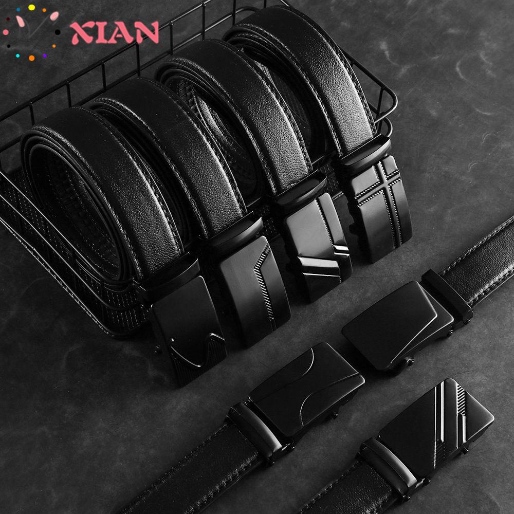 XIANTIN Thắt Lưng Da PU Khóa Cài Tự Động Chất Lượng Cao Thời Trang