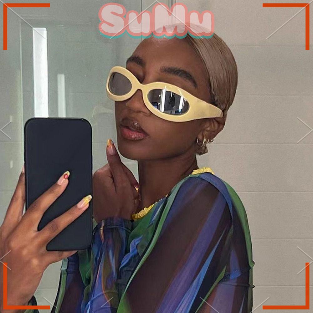 SUMU Kính Mát Chống Tia UV400 Y2K Cho Nữ