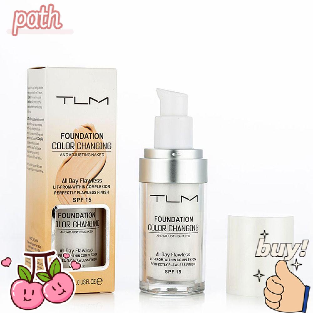 PATH Kem Nền Dạng Lỏng Che Phủ Khuyết Điểm Làm Sáng Da Thay Đổi Màu Sắc Nude