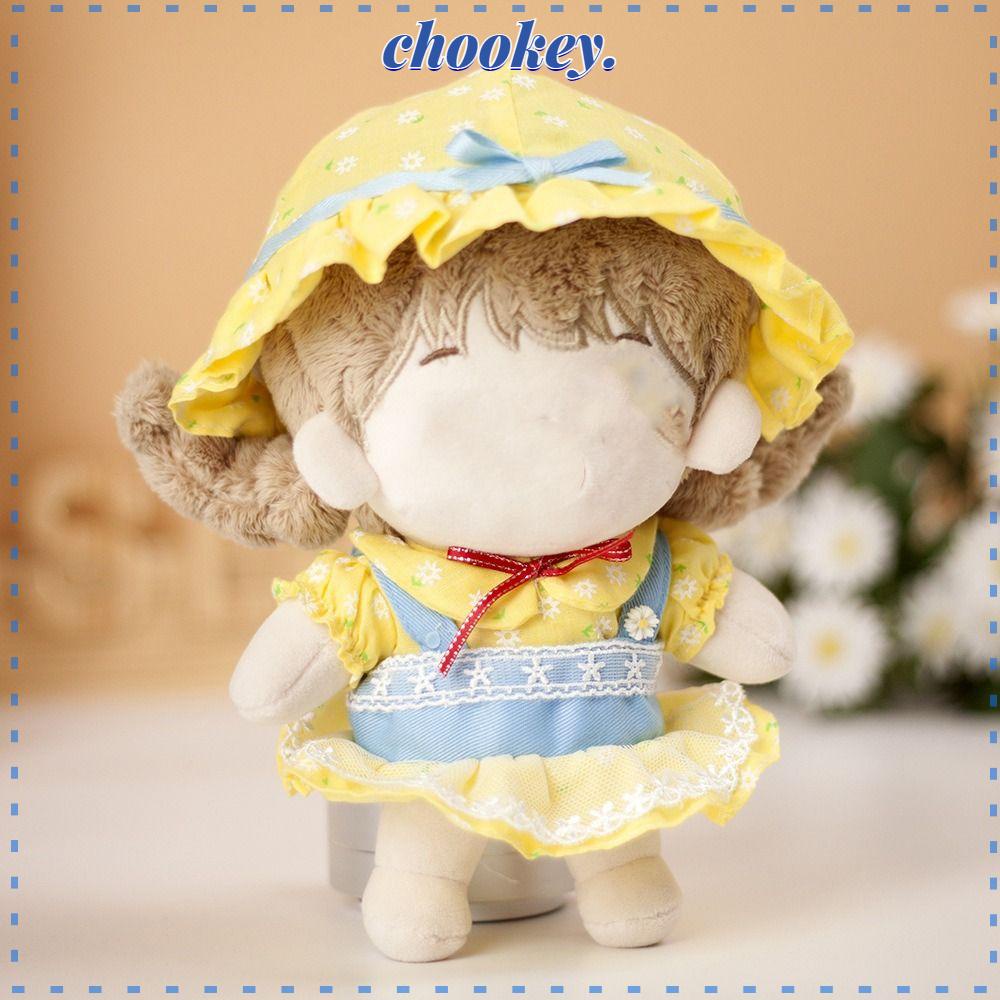 CHOOKEY Đầm Đồ Chơi Búp Bê Nhiều Màu Đáng Yêu 20cm