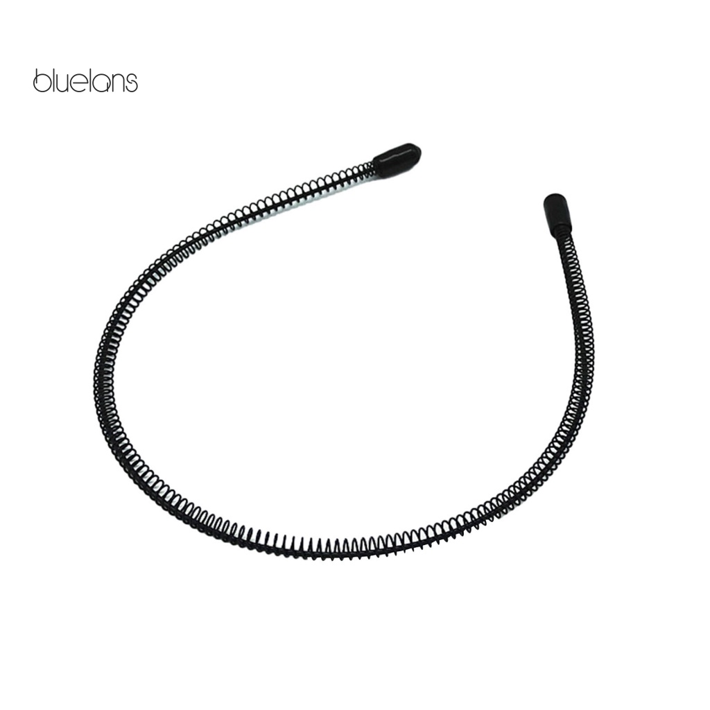 Bluelans Băng Đô Cài Tóc Thể Thao Màu Trơn Co Giãn Lượn Sóng Chống Trượt Linh Hoạt Dành Cho Nam Nữ