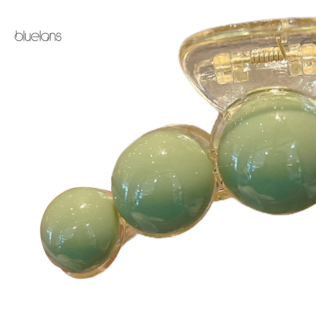 Bộ 3 Kẹp Tóc Trong Suốt Đính Ngọc Trai Giả Chống Trượt Chống Gãy Trang Trí Tóc