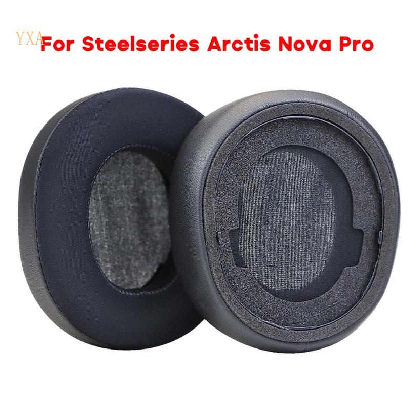 Miếng Đệm Tai Nghe Bằng Da Bền Cho Arctis Nova Pro
