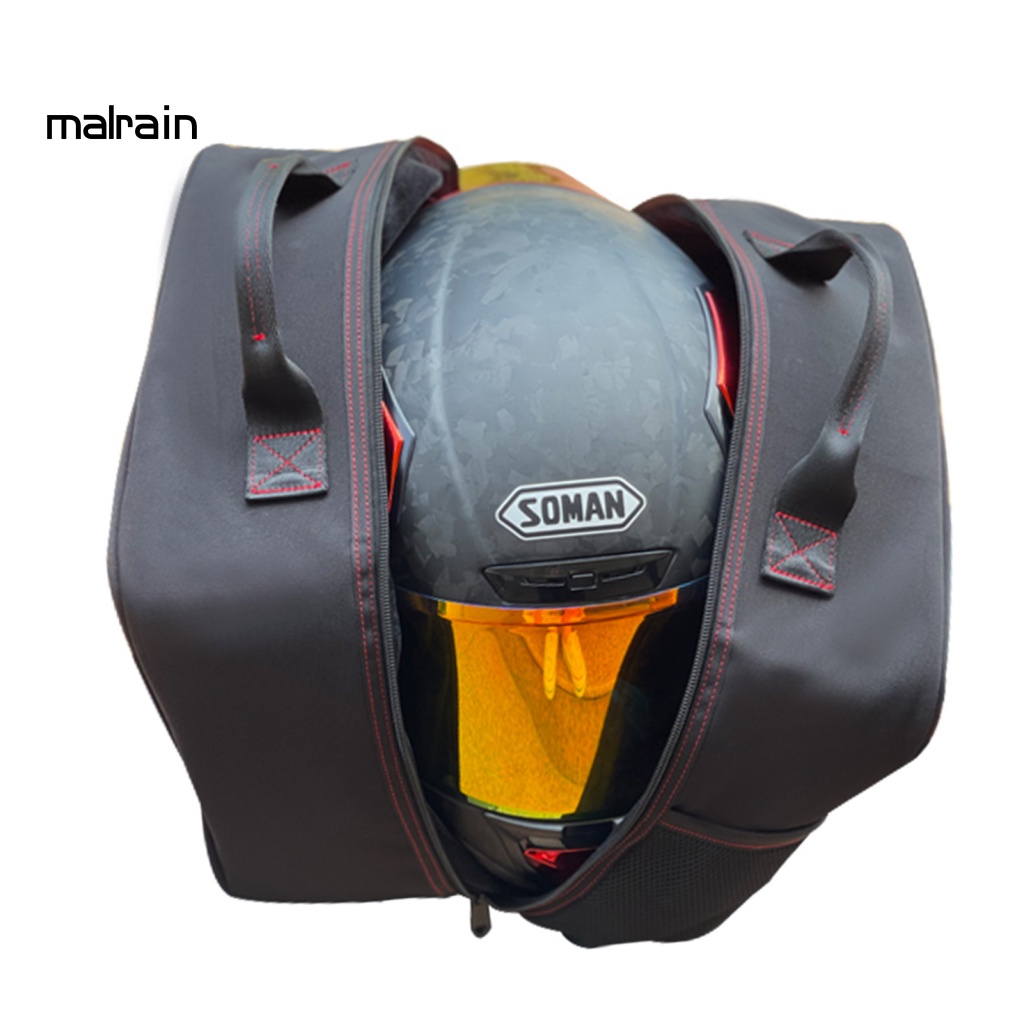 Túi Đựng Mũ Bảo Hiểm Xe Máy TKB-01 Bằng Vải Oxford Chống Mòn Có Khóa Kéo Tiện Dụng