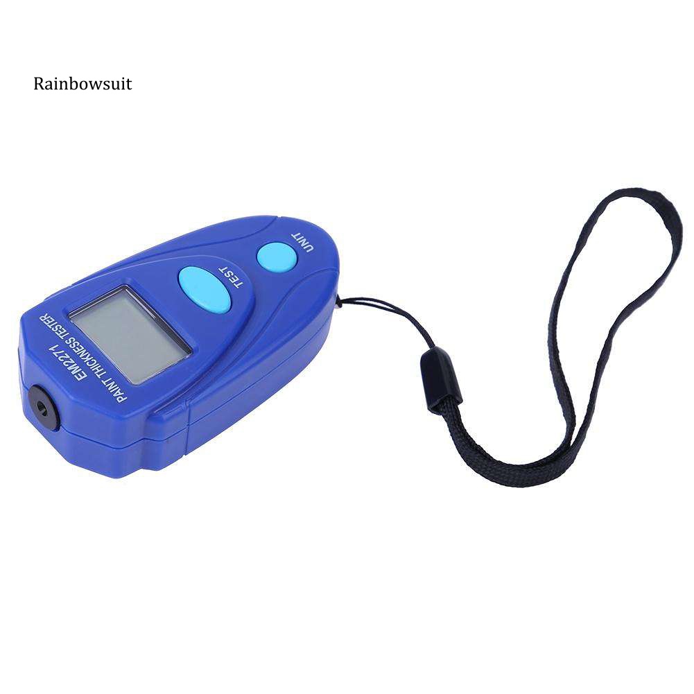 Máy Đo Độ Dày Sơn Kỹ Thuật Số Tự Động 0-2mm Cho Xe Hơi