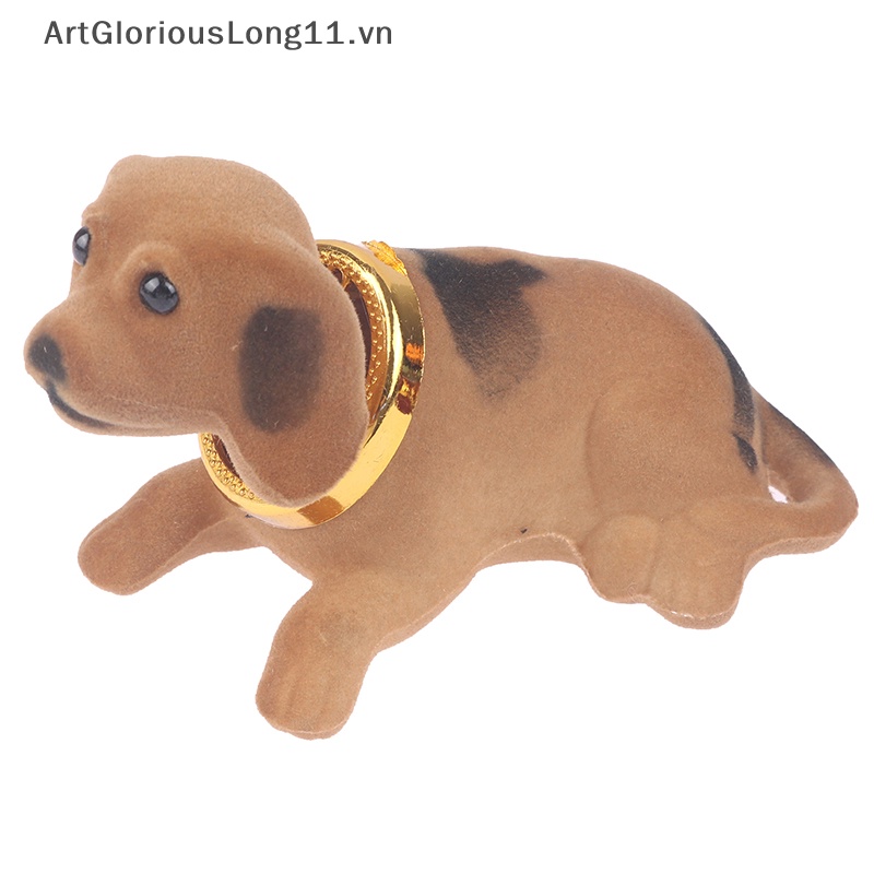 1 Mô Hình Chú Chó Lắc Đầu Dễ Thương Trang Trí Bảng Điều Khiển Xe Hơi