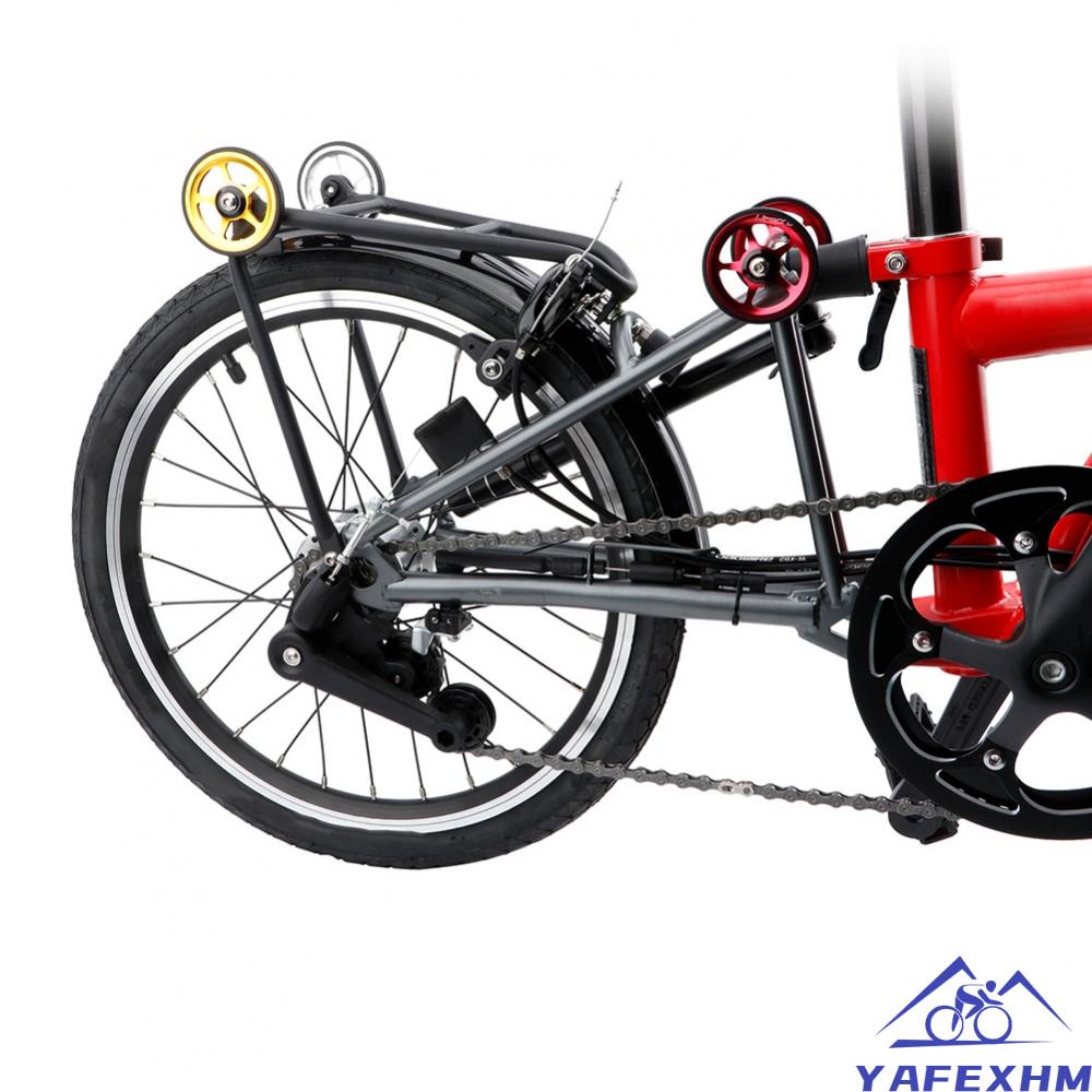 Bánh Xe Sau Thiết Kế Rỗng Nhẹ Dễ Dàng Cho Brompton