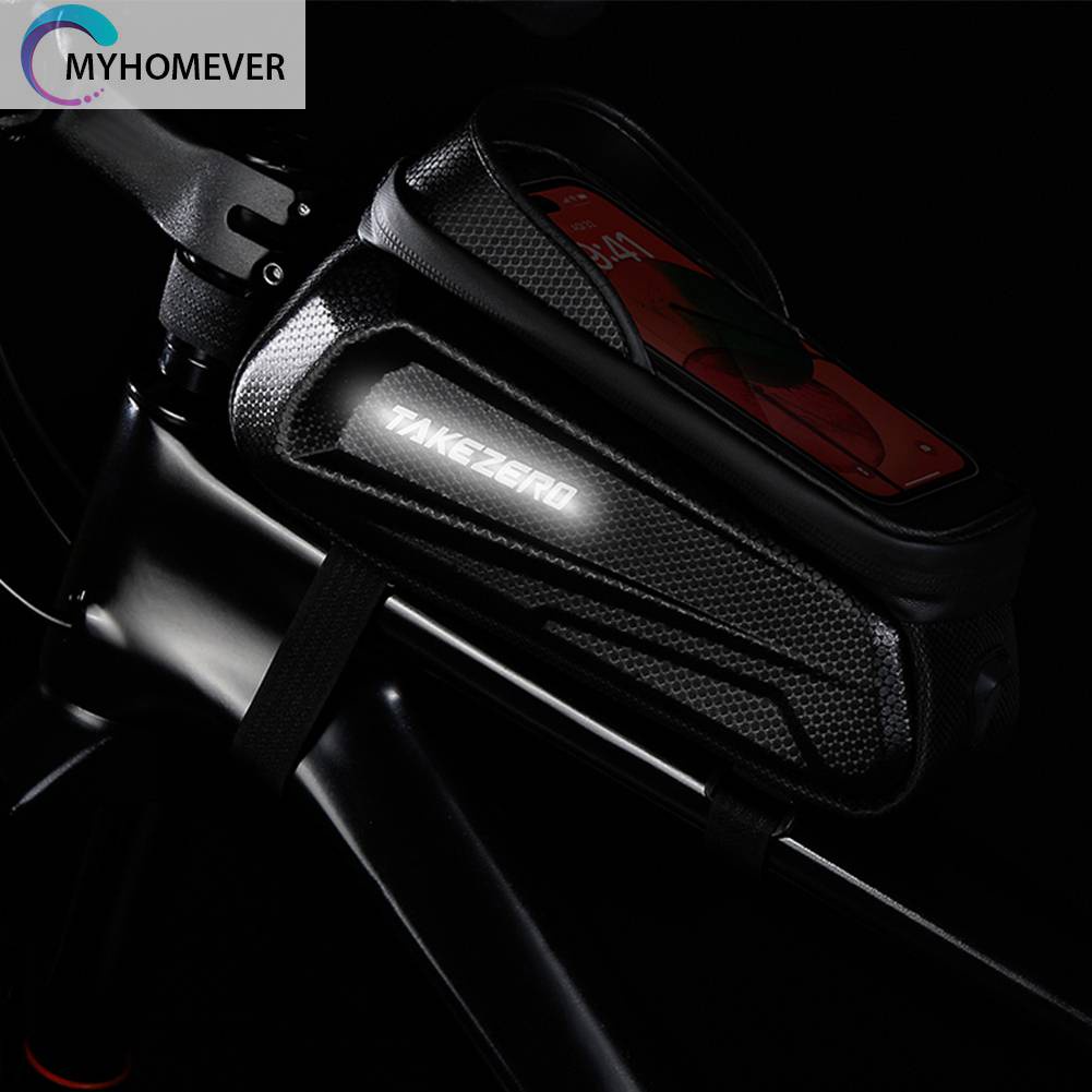 Ốp Điện Thoại EVA Cứng Kèm Giá Đỡ Màn Hình Cảm Ứng 1L Chống Thấm Nước Cho Xe Đạp TAKEZERO