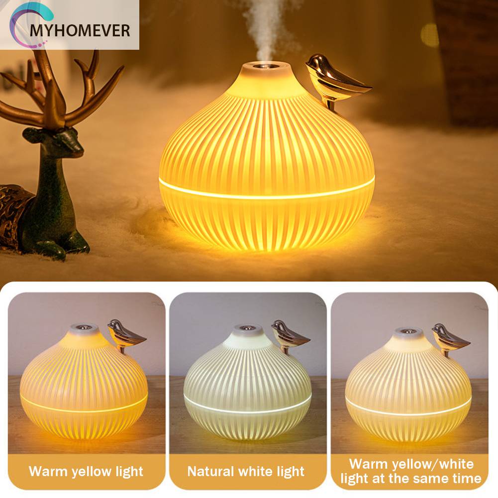 Máy Giữ ẨM Không Khí KhuếCh TáN Tinh DầU ĐèN Led 300ml