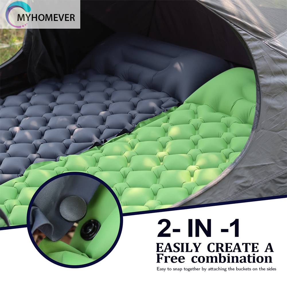 Thảm Bơm Hơi Siêu Nhẹ Tiện Dụng Mang Theo Du Lịch Cắm Trại