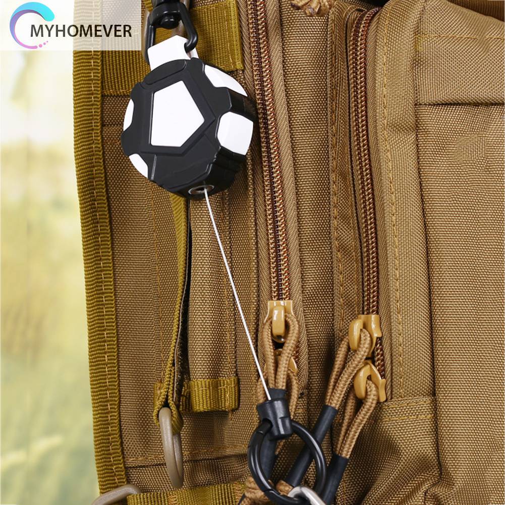 Dây Móc Chìa Khóa Co Giãn Chống Thất Lạc Có Thể Thu Gọn Tiện Dụng Giá Đỡ