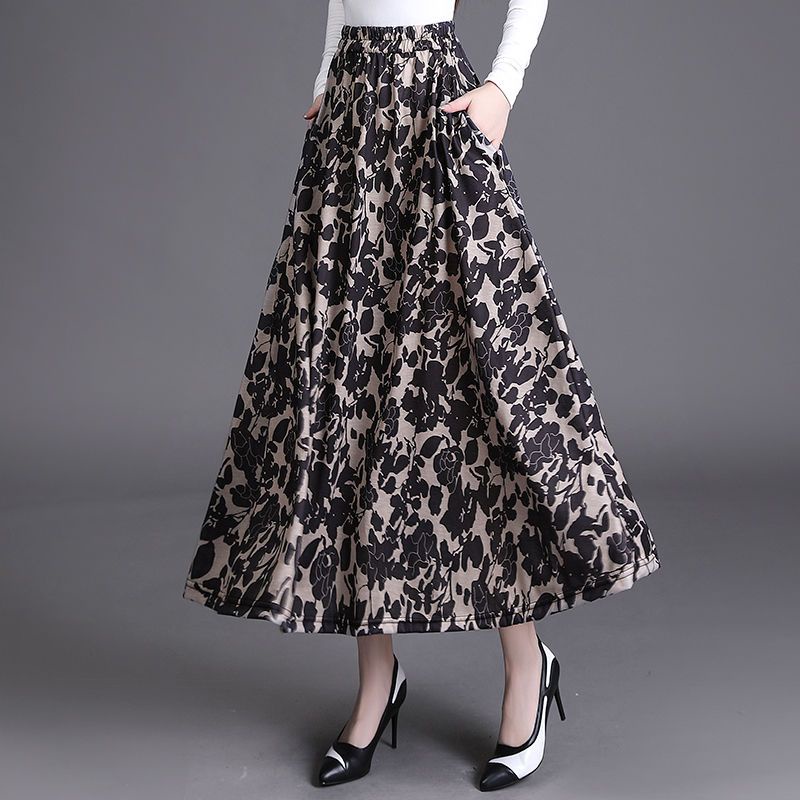 Chân Váy Dài Dáng Chữ a Chất Cotton Dáng Ôm Thời Trang Mùa Hè Hàng Mới Dành Cho Mẹ